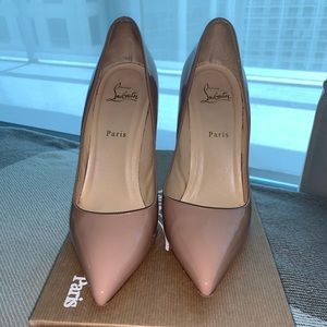 Christian louboutin nude pigalles 100 sz 41